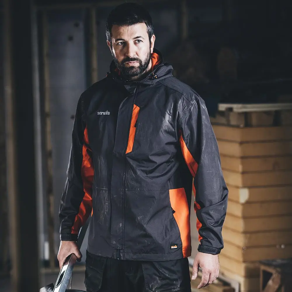 Scruffs Worker Jacket Charcoal L T54040 - Image 4