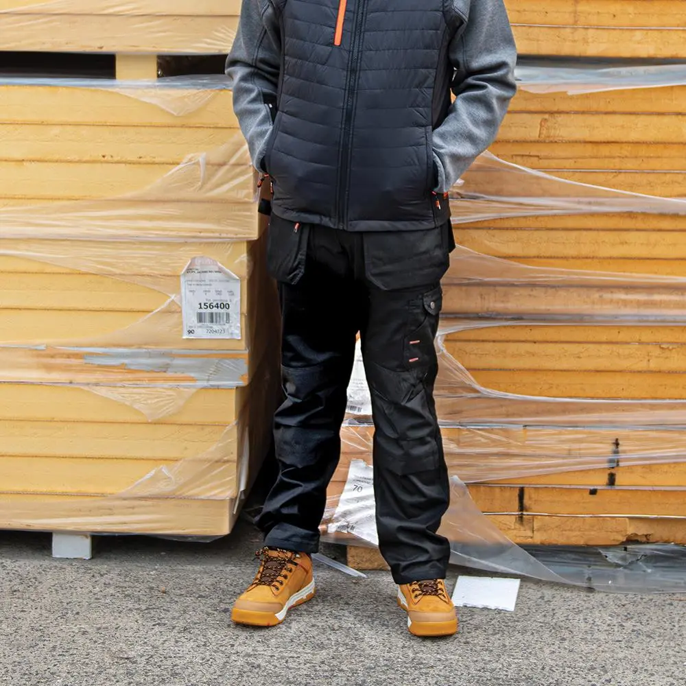 Scruffs Worker Plus Trousers Black - Choose Size - Image 2