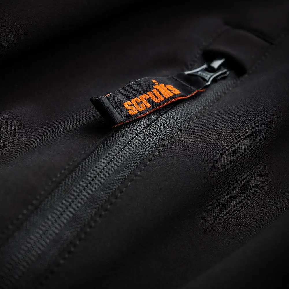 Scruffs Worker Softshell Jacket Black - Choose Size - Image 6