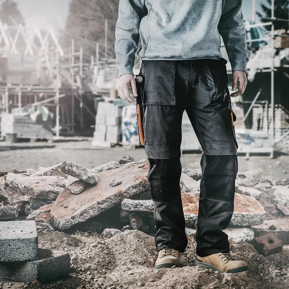 Scruffs Worker Trousers Black - Choose Size - Image 2