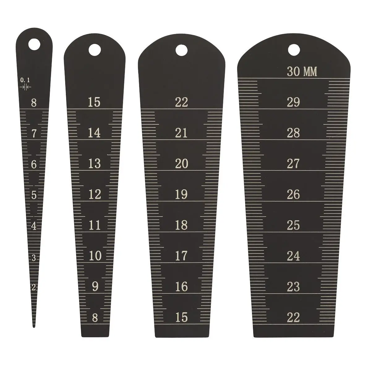 Sealey 1-30mm 4pc Taper Bore Gauge - Image 7