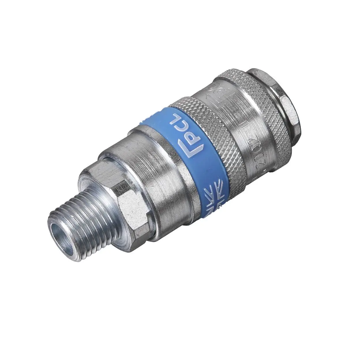 Sealey 1/4" BSPT Male Quick Coupler Air Line Fitting Connector Compressor - Image 3