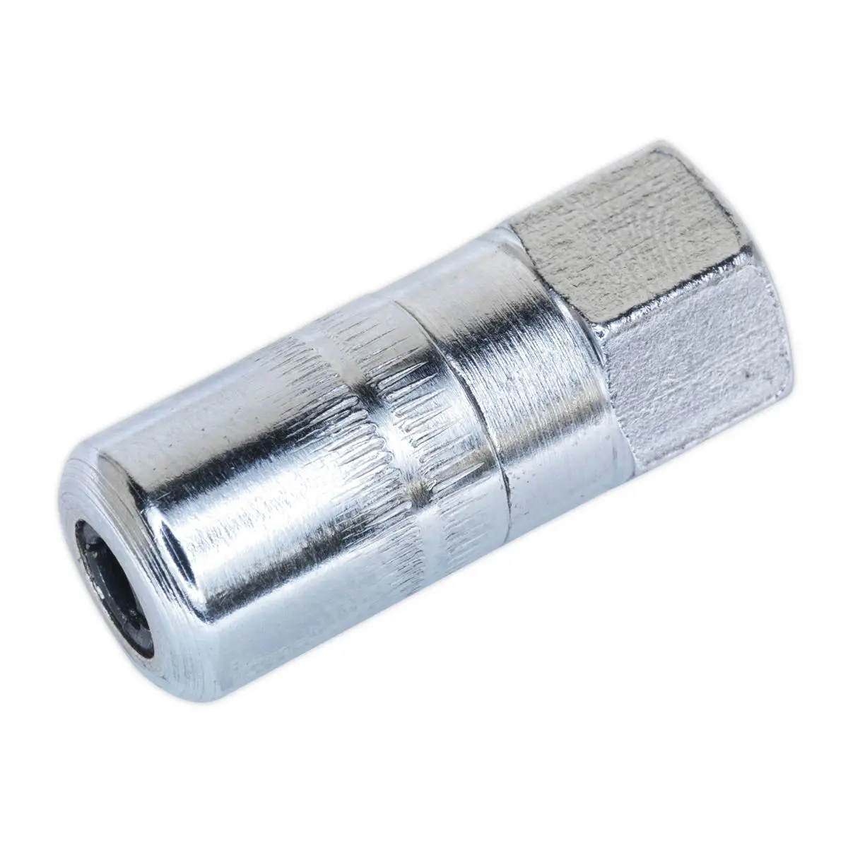 Sealey 1/8" BSP 4 Jaw Heavy Duty Hydraulic Connector Grease Gun Adaptor GGE1 - Image 2