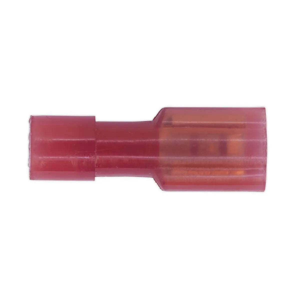 Sealey 100 Pack 4.7mm Red Fully Insulated Terminal