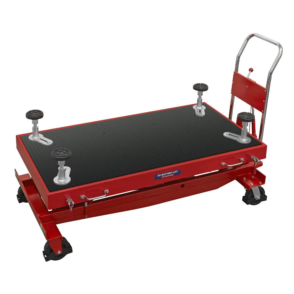 Sealey 1000kg Capacity EV Battery Lift/Hydraulic Platform Truck High Lift - Image 3