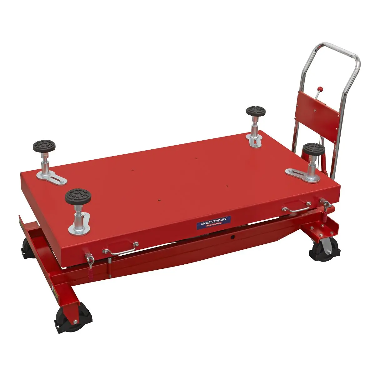 Sealey 1000kg Capacity EV Battery Lift/Hydraulic Platform Truck High Lift - Image 5
