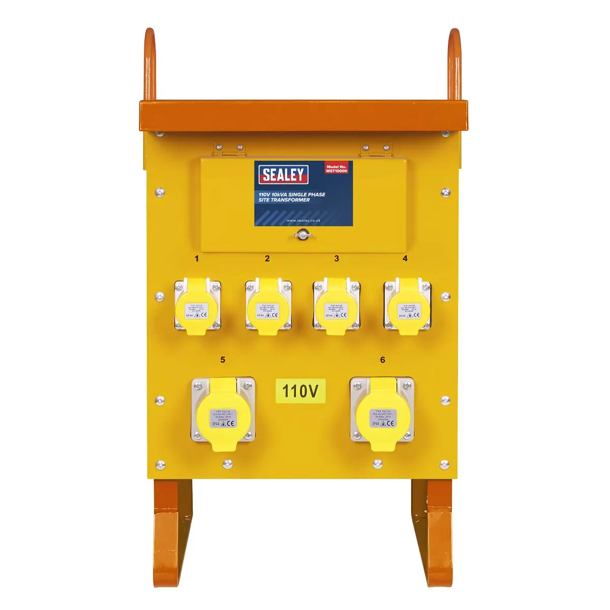 Sealey 110V 10kVA Single Phase Site Transformer - Image 4
