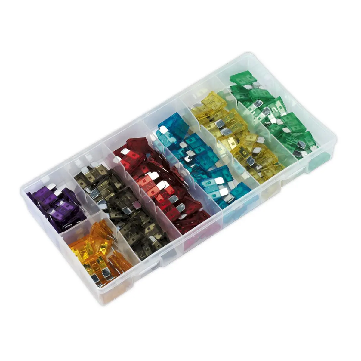 Sealey 120 Piece Automotive Fuse Assortment Blade Car Motorbike Van 3-30 Amp - Image 3