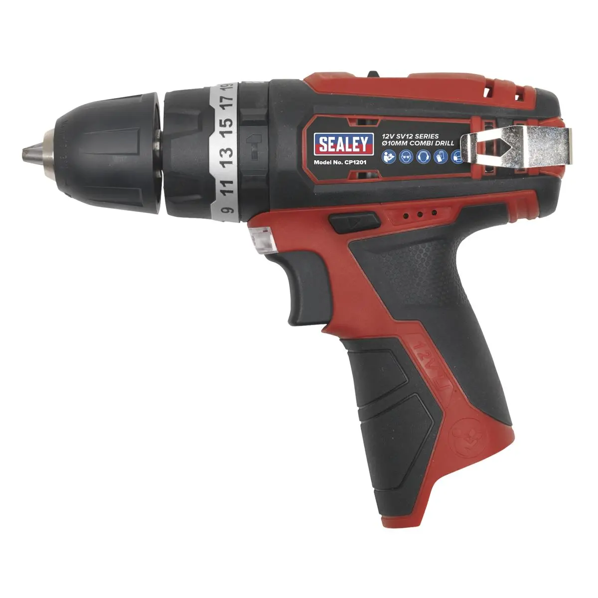 Sealey Cordless Combi Drill Ø10mm 12V SV12 Series - Body Only - Image 11