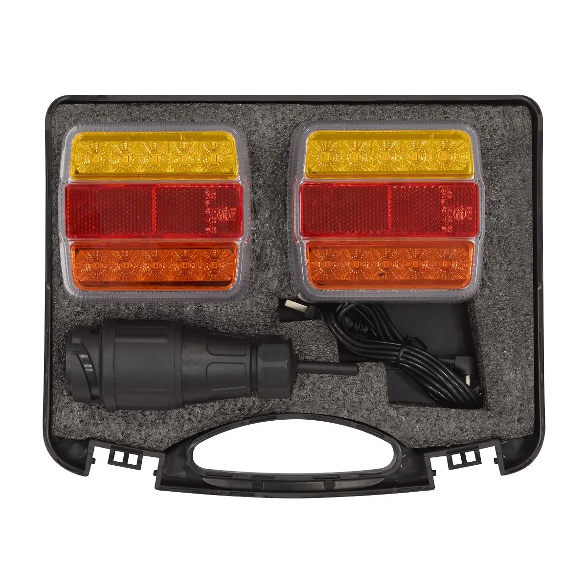 Sealey 13-Pin Wireless SMD LED Trailer Light Set 2pc - Image 4