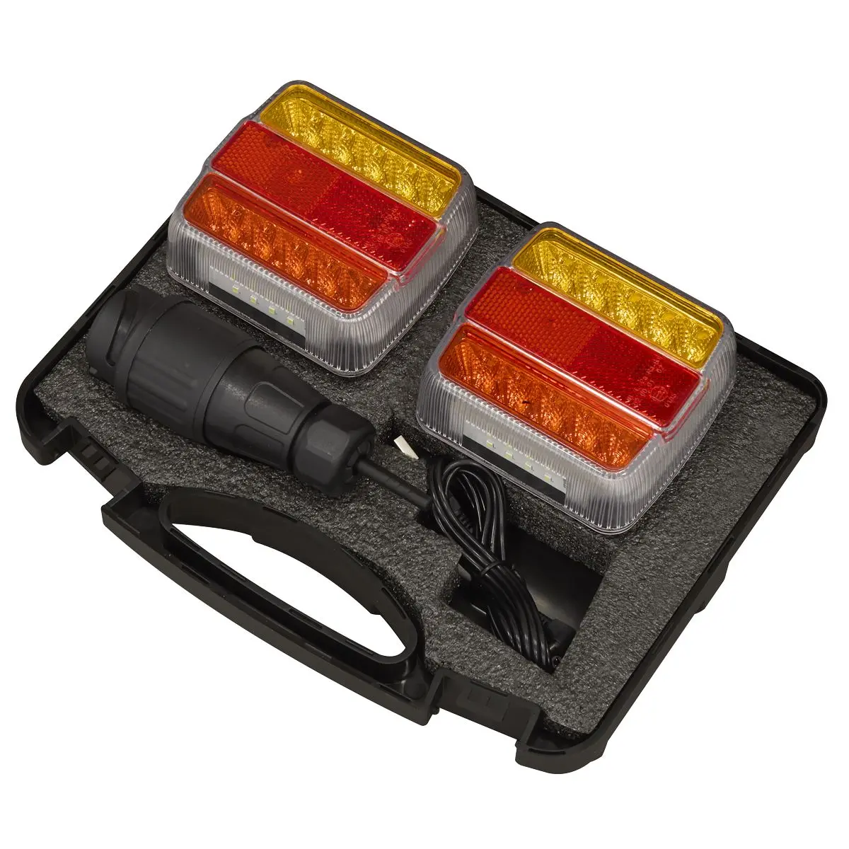 Sealey 13-Pin Wireless SMD LED Trailer Light Set 2pc - Image 6