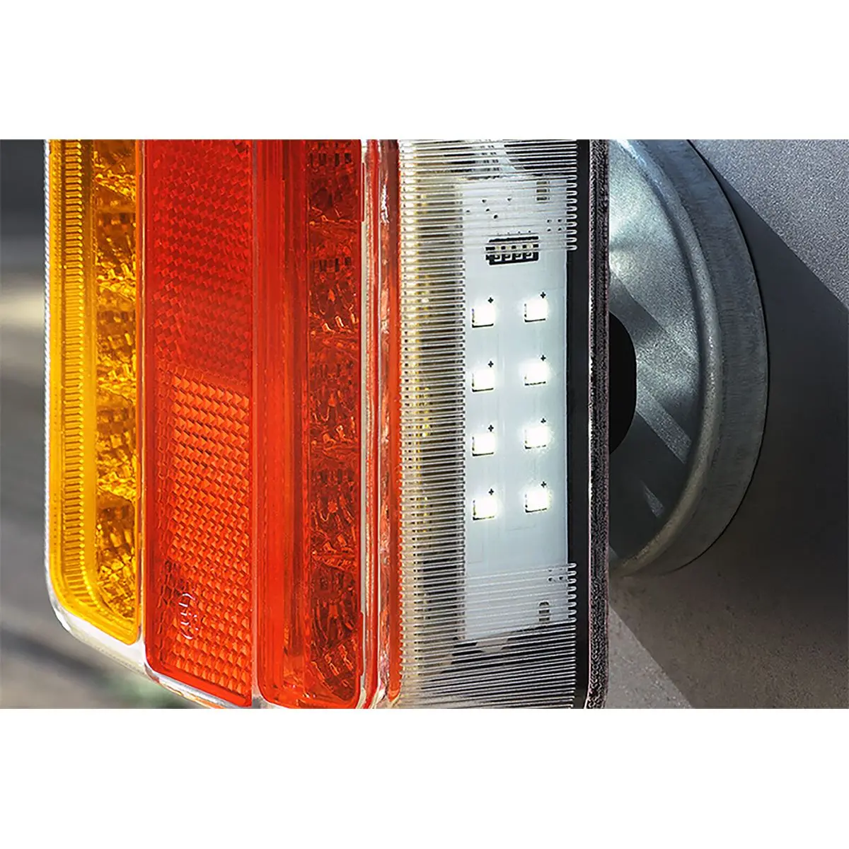 Sealey 13-Pin Wireless SMD LED Trailer Light Set 2pc - Image 8