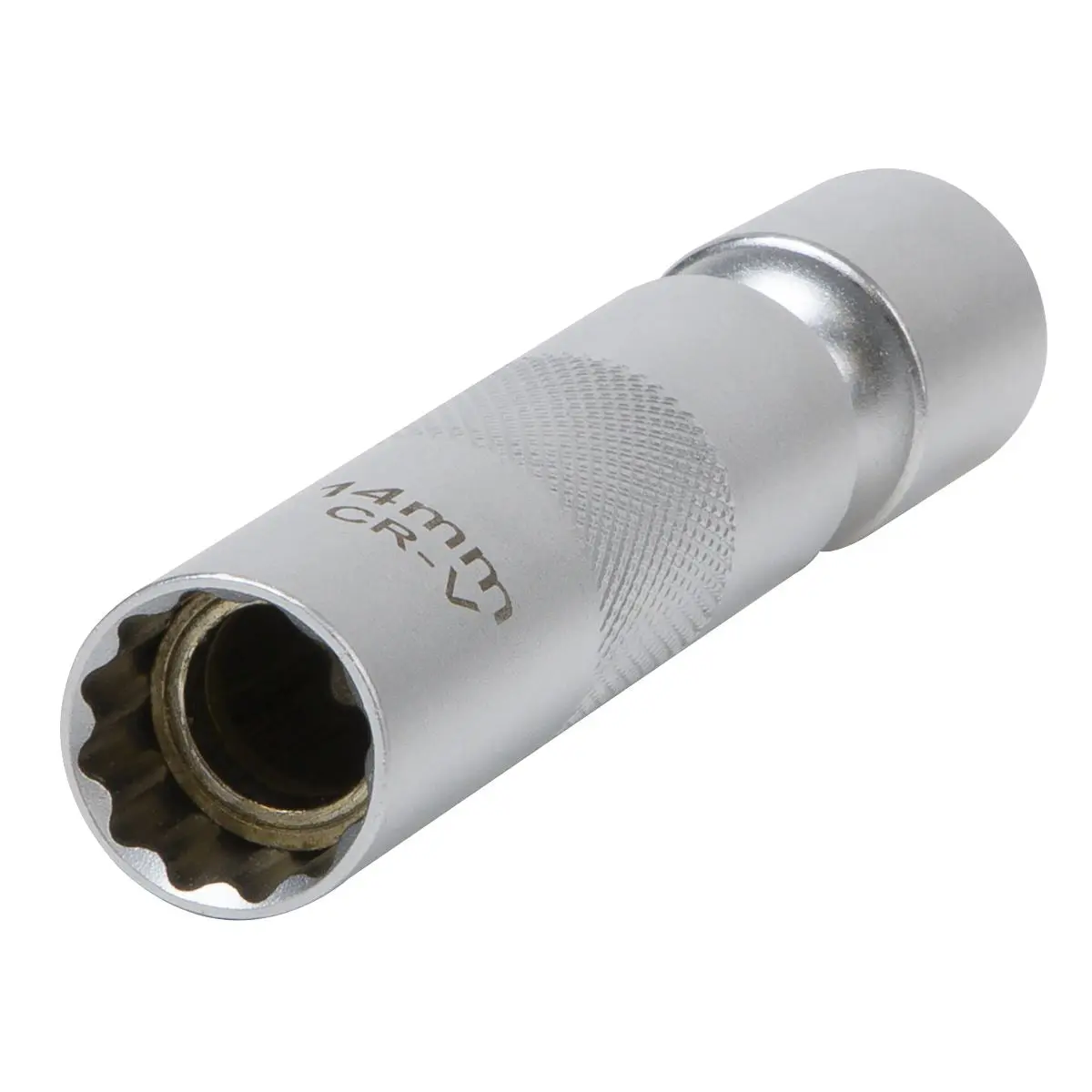 Sealey 14mm 3/8" Spark Plug Socket Universal Joint Magnetic Retainer BMW - Image 7