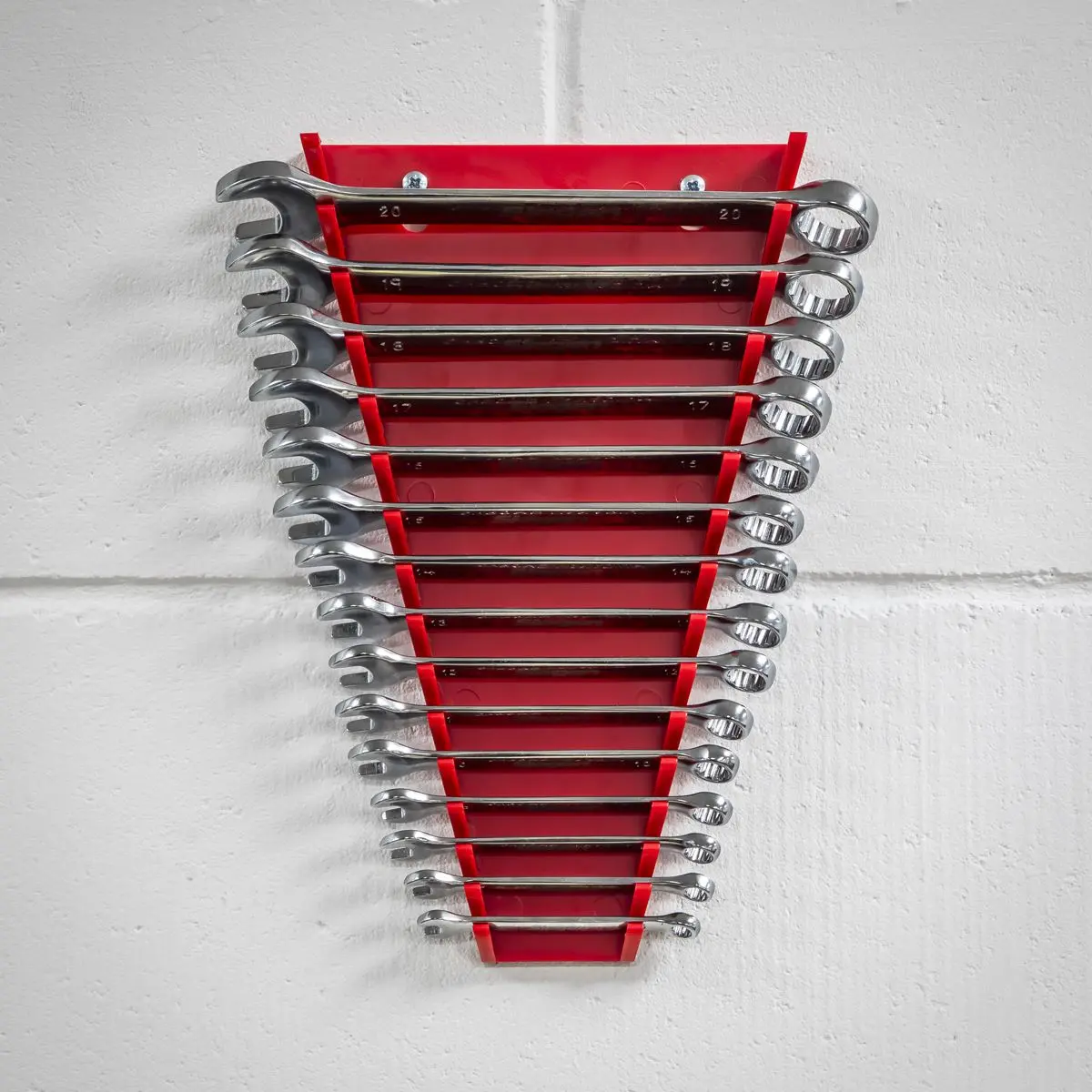 Sealey 15 Capacity Spanner Rack Storage Holder Organiser Hanger - Image 6