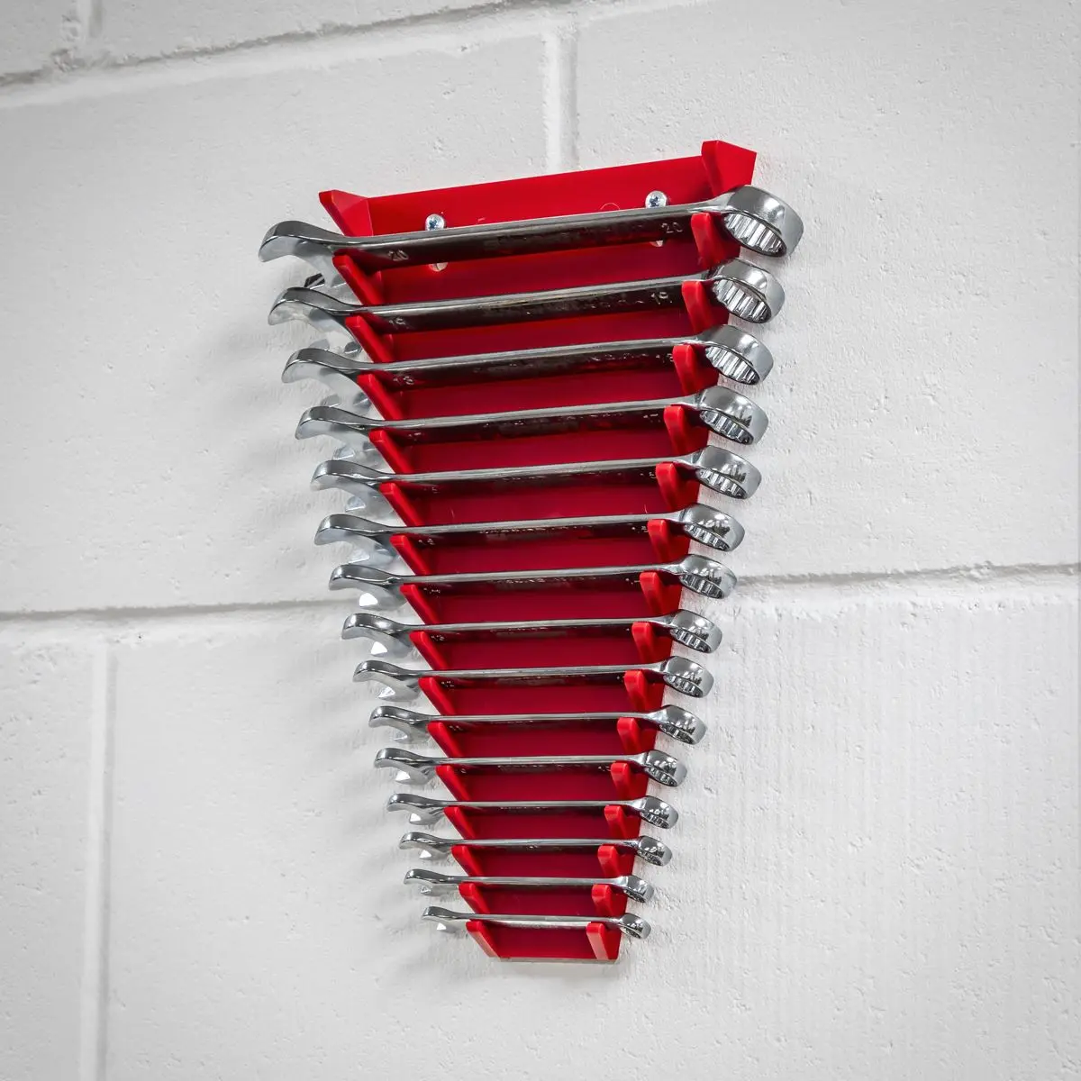 Sealey 15 Capacity Spanner Rack Storage Holder Organiser Hanger - Image 9