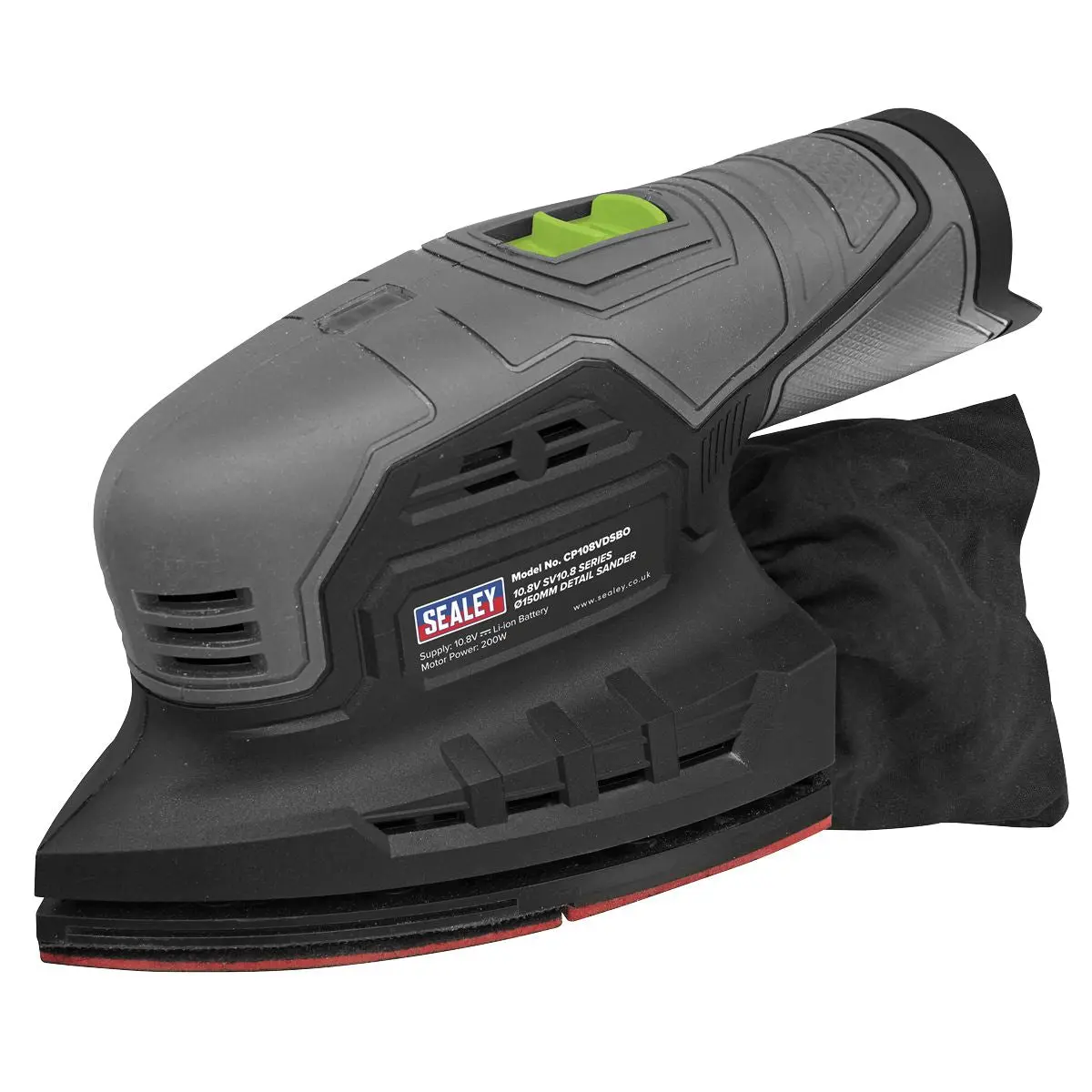 Sealey 150mm Detail Sander 10.8V SV10.8 Series - Image 4