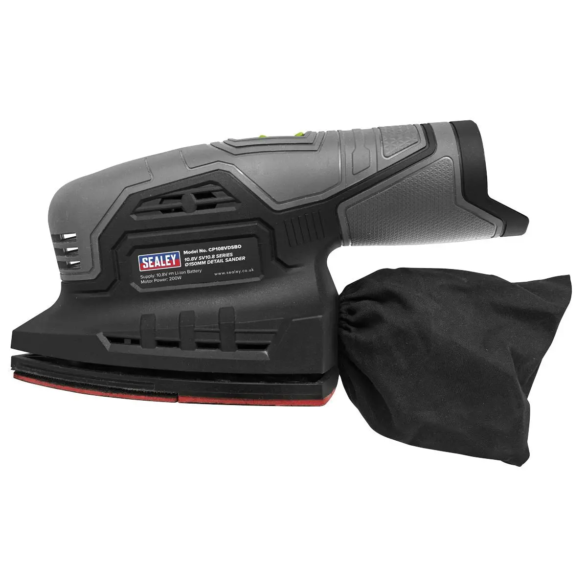 Sealey 150mm Detail Sander 10.8V SV10.8 Series - Image 6