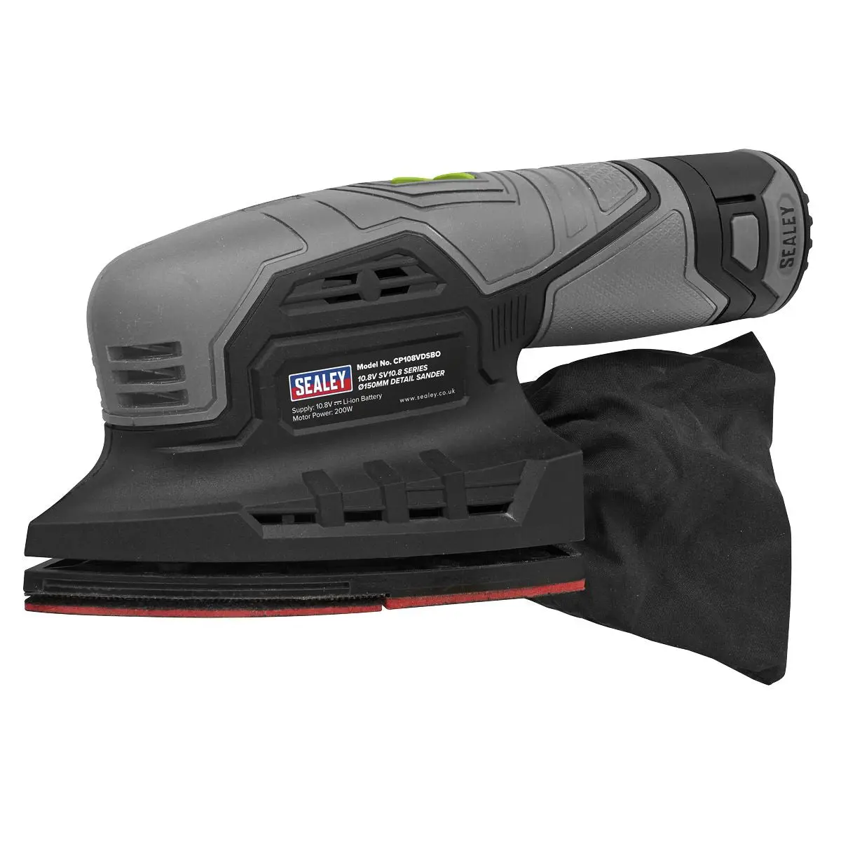 Sealey 150mm Detail Sander 10.8V SV10.8 Series - Image 8
