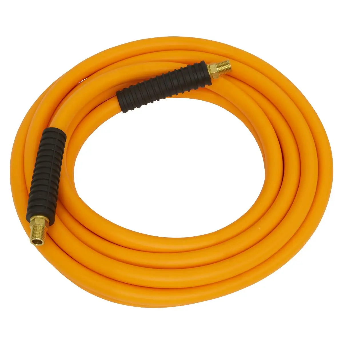 Sealey 15m x Ø10mm Hybrid High Visibility Air Hose with 1/4" BSP Unions