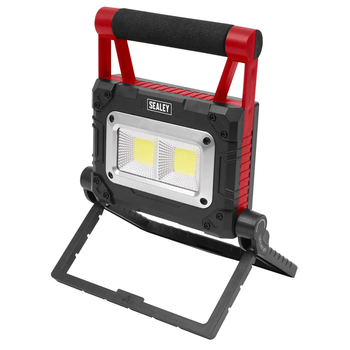Sealey 15W COB LED Solar Powered Rechargeable Portable Floodlight - Image 12