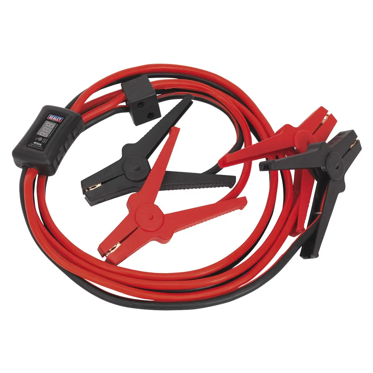 Sealey 16mm x 3m Booster Cables CCA 400A with Electronics Protection Case LED - Image 3