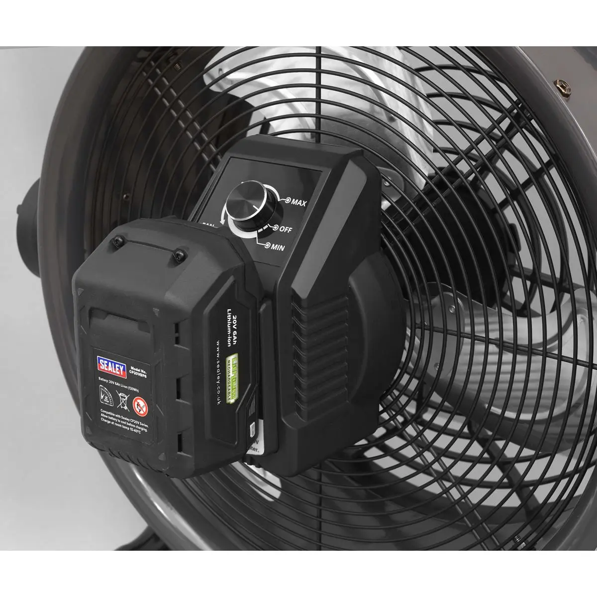 Sealey 230V with Cordless Option High Velocity Drum Fan 16 - Image 10