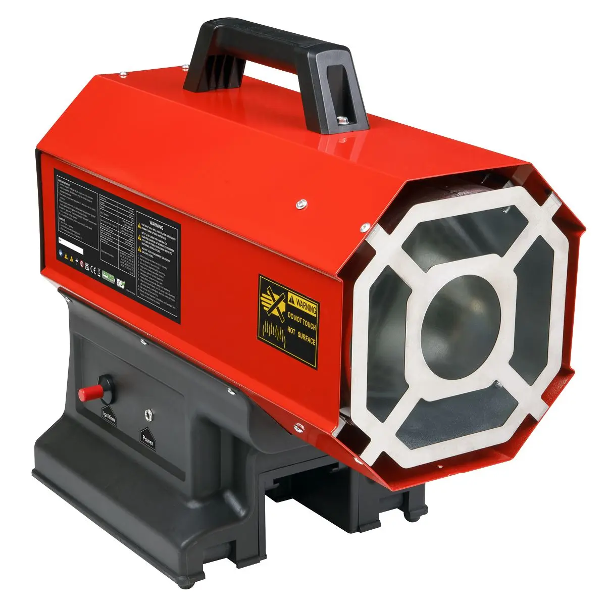 Sealey 230V with Cordless Option Space Warmer® Propane Heater 30,000-68,000Btu/hr (9-20kW) - Image 2