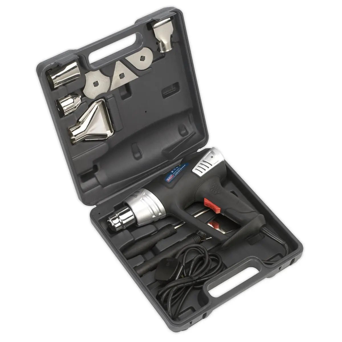 Sealey 2 Step Hot Air Gun Kit 350°C/600°C 2000W - Image 3