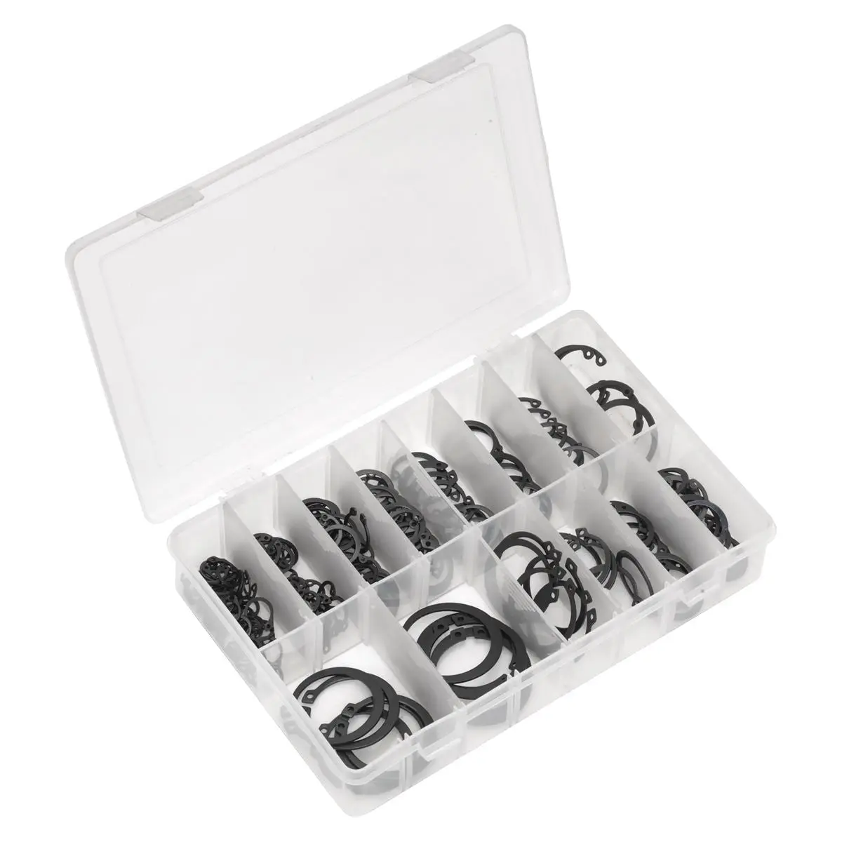 Sealey 200 Piece Internal and External Circlip Assortment Metric