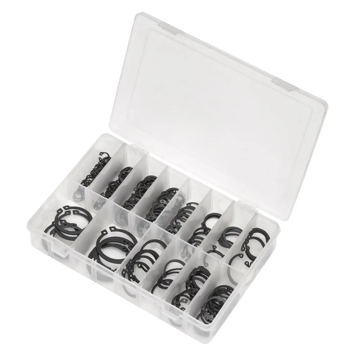 Sealey 200 Piece Internal and External Circlip Assortment Metric - Image 2