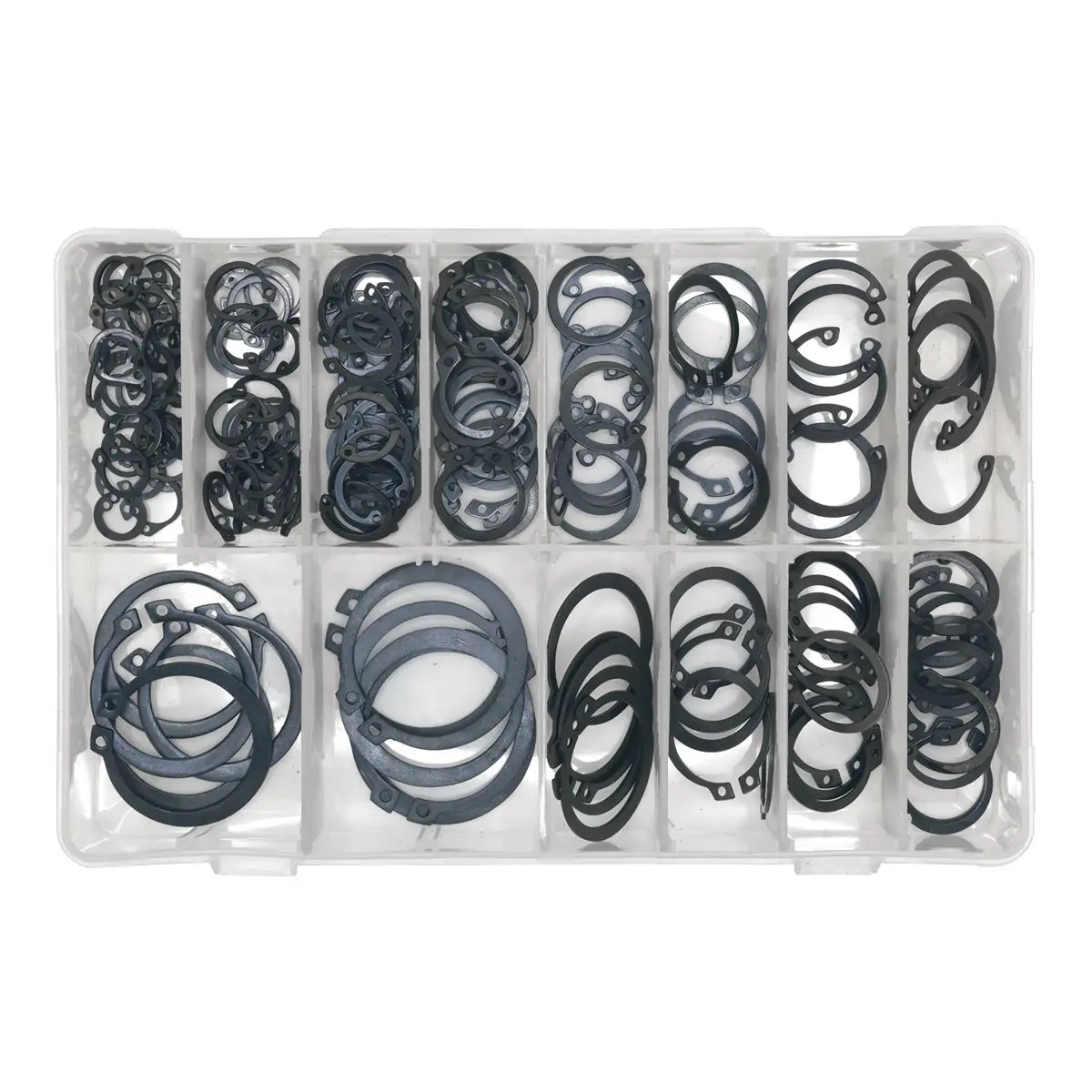Sealey 200 Piece Internal and External Circlip Assortment Metric - Image 3