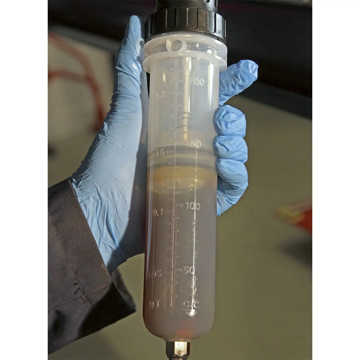 Sealey Oil & Brake Fluid Inspection Syringe 200ml - Image 3