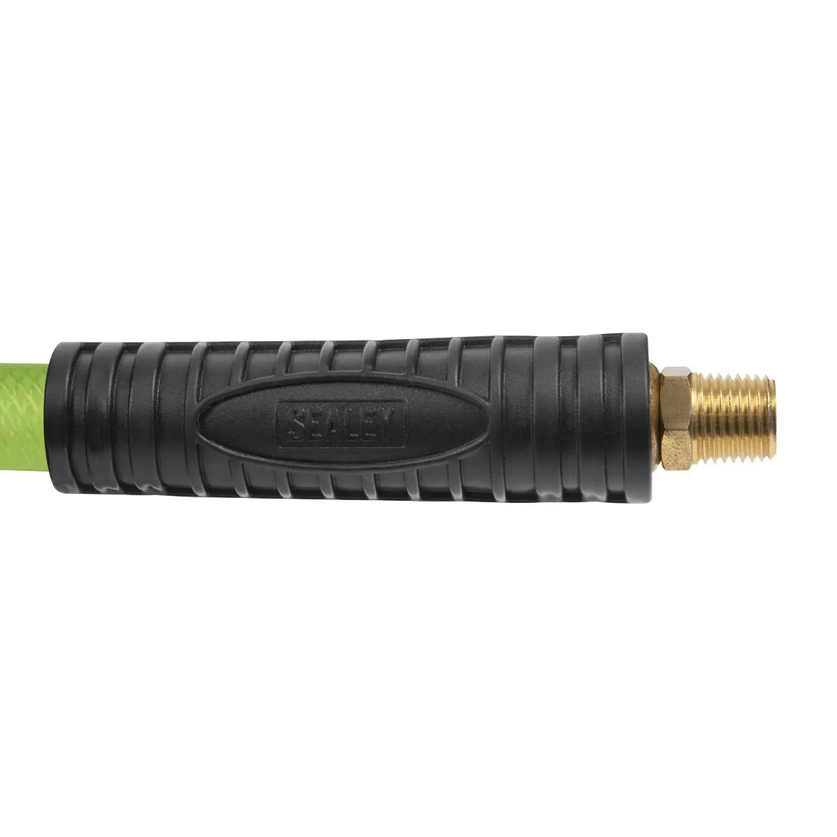 Sealey 20m Retractable High-Visibility PVC Air Hose with Steel Reel 10mm ID - Image 2