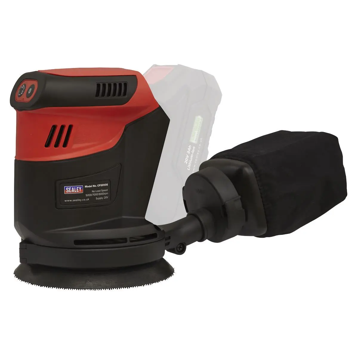 Sealey 5 x 20V SV20 Series Cordless Tool Combo - 2 Batteries - Image 7
