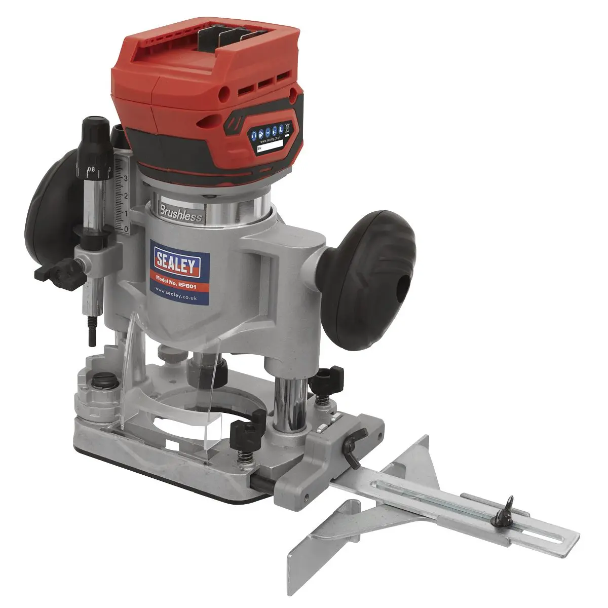 Sealey 20V SV20 Series Cordless Trimming Router Kit 4Ah - 1 Battery - Image 11