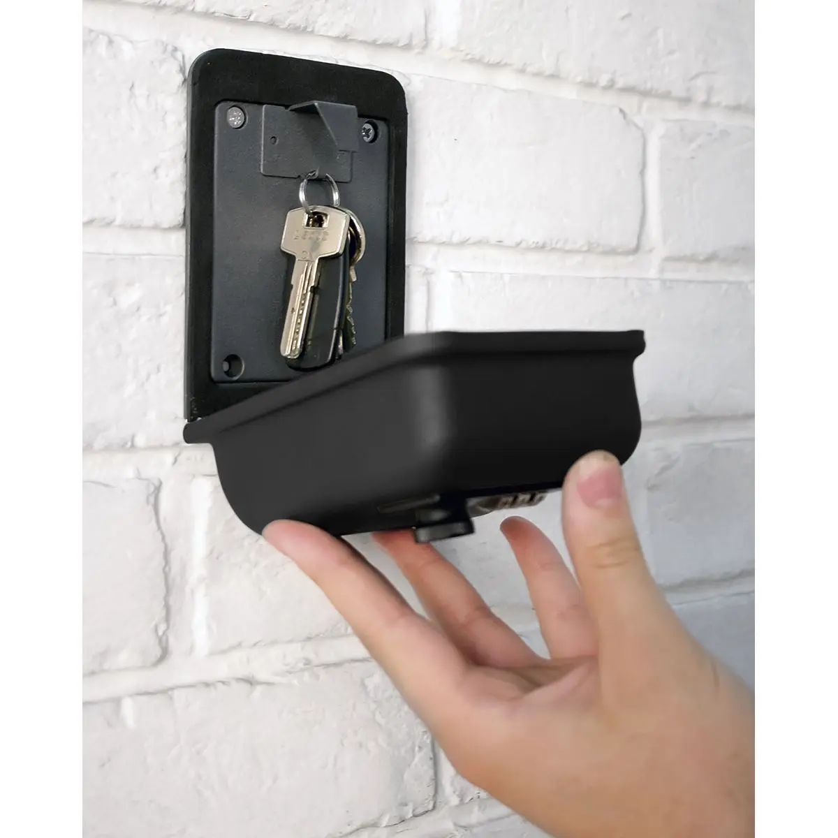 Sealey 3 Digit Combination Key Lock Box Safe Cabinet Press Security - Image 9