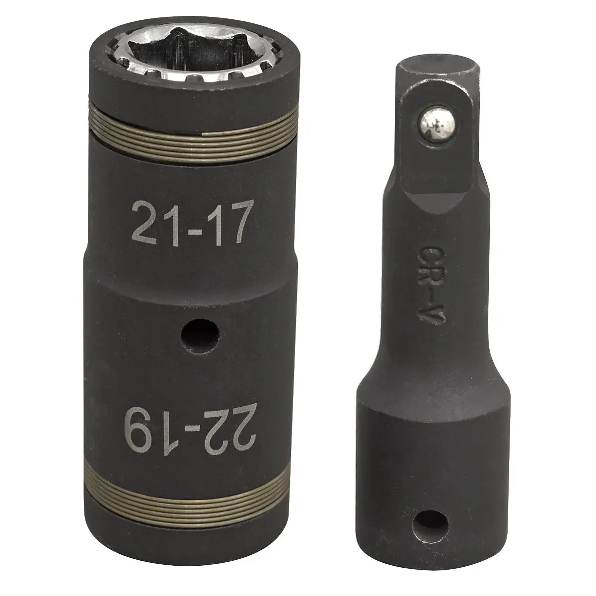 Sealey 4-in-1 1/2"Sq Drive Impact Socket Set 2pc - Image 4