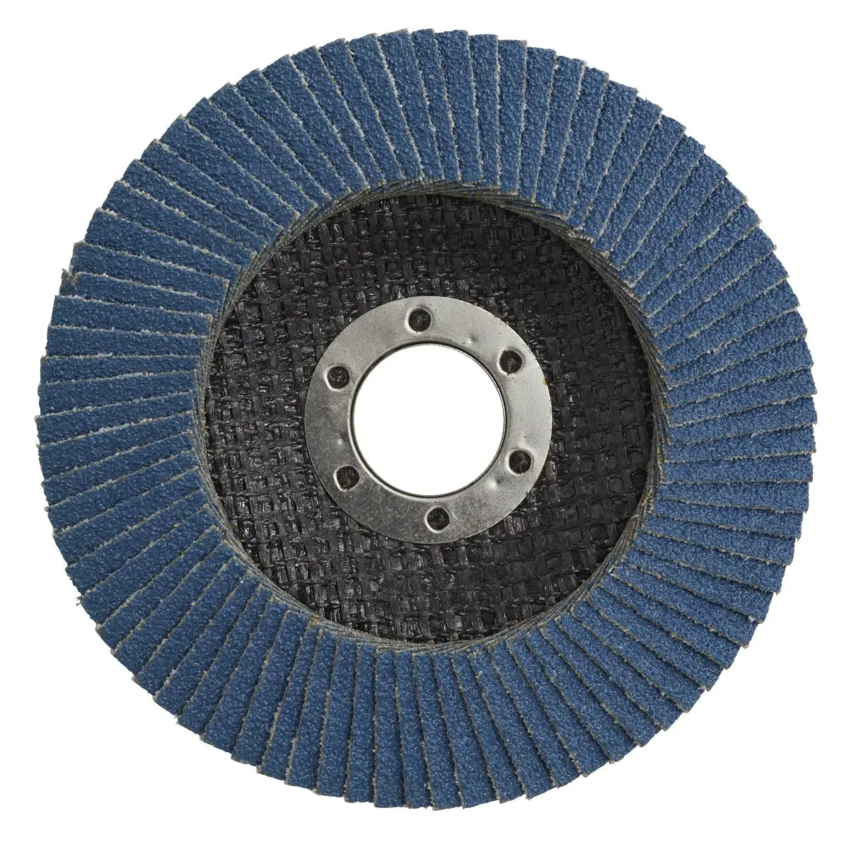 Sealey 40Grit Flap Discs Zirconium Ø115mm Ø22mm Bore - Pack of 10 - Image 5
