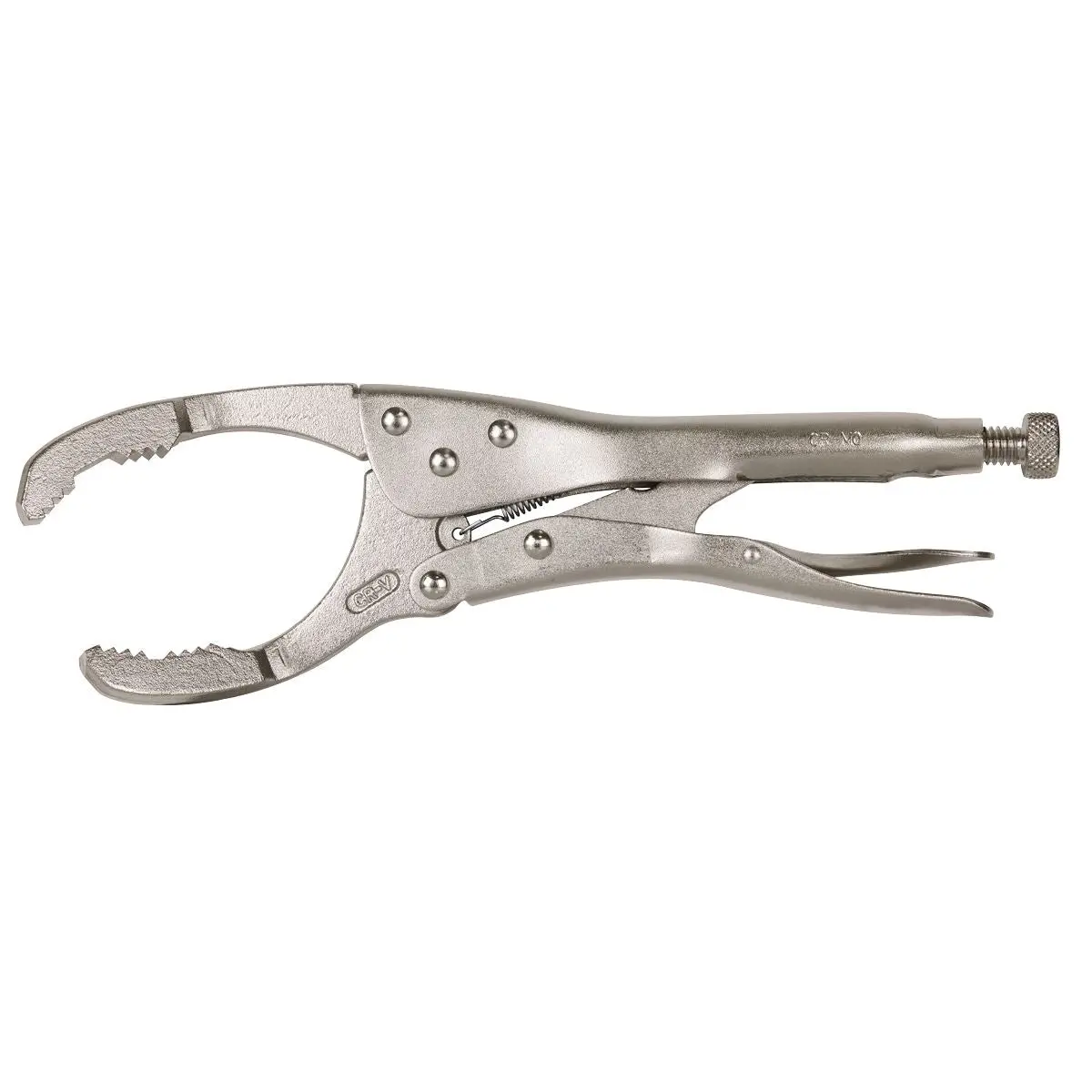Sealey Ø45-130mm Oil Filter Locking Pliers - Angled - Image 7