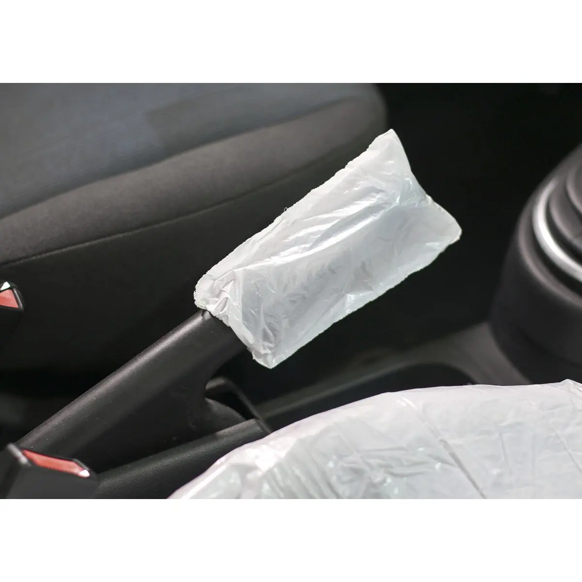 Sealey 5 in 1 Disposable Car Interior Protection Kit - Box of 50 Sets Seat Cover - Image 4