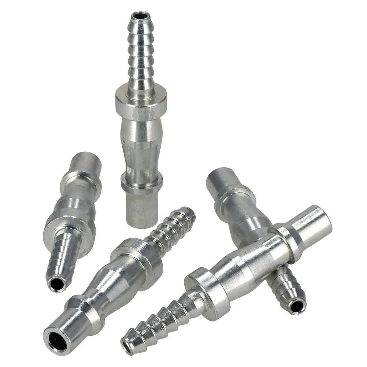 Sealey 5 Pack Hose End Tailpiece Adaptor Bayonet 3/16" Bore Connector Coupler - Image 4