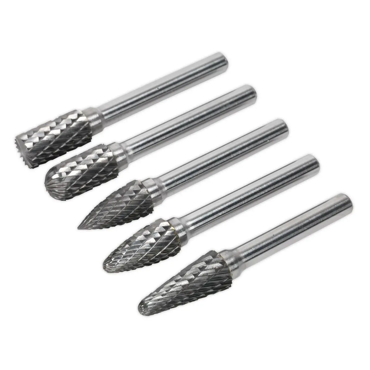 Sealey 5 Piece Rotary Burr Kit