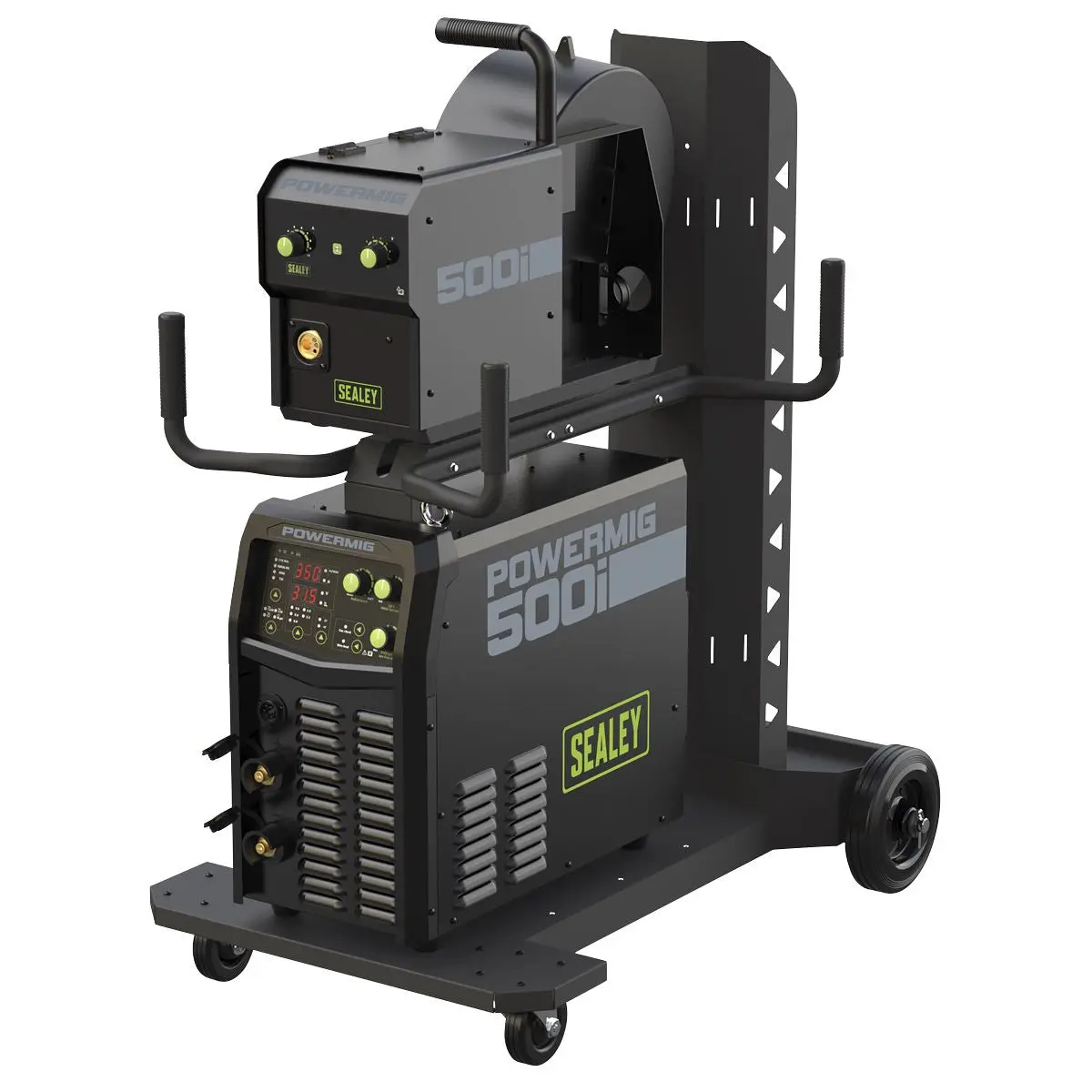 Sealey 500A Professional Gas/Gasless MIG/MMA/TIG Inverter Welder With Portable Wire Feeder 415V 3ph