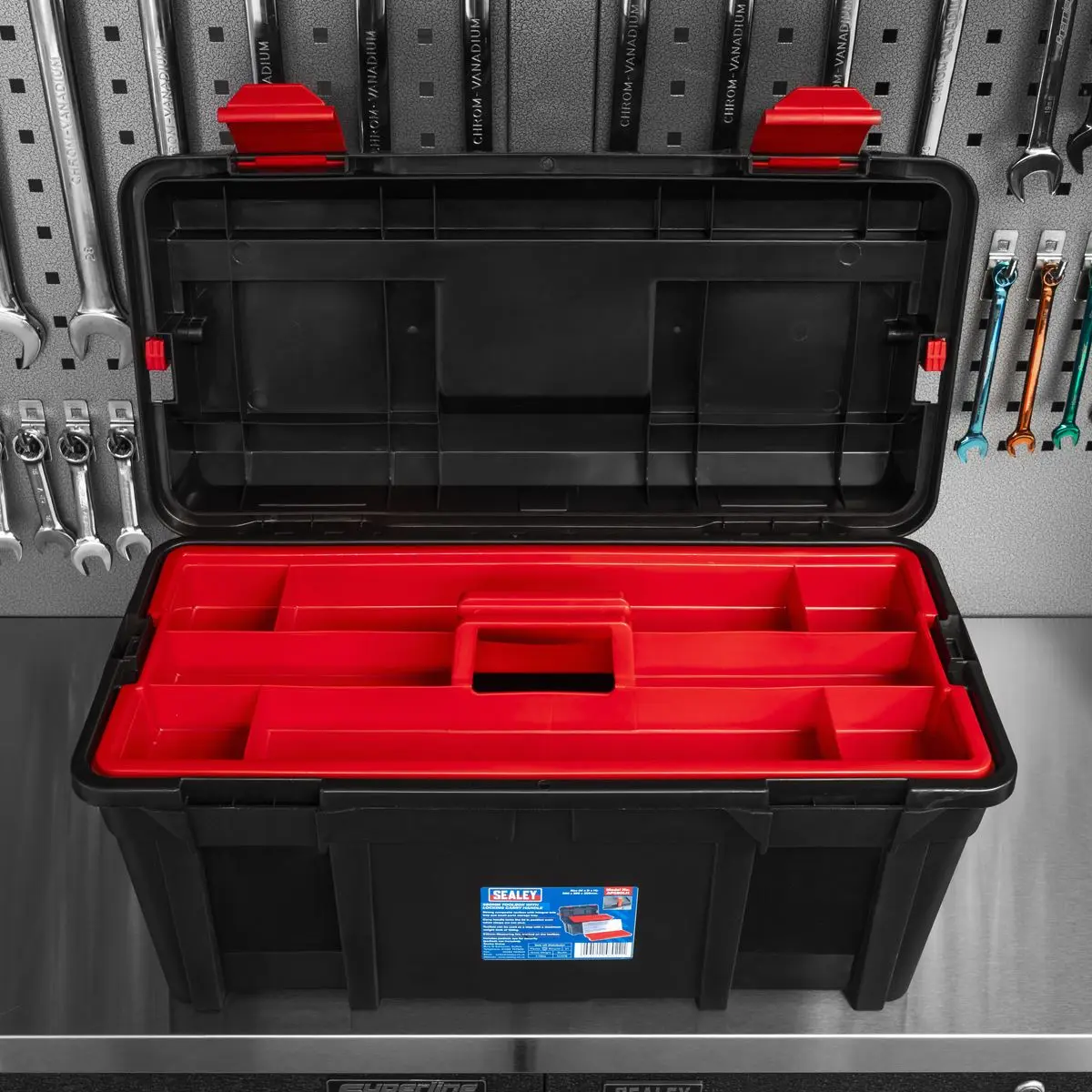 Sealey Toolbox with Locking Carry Handle 580mm - Image 10