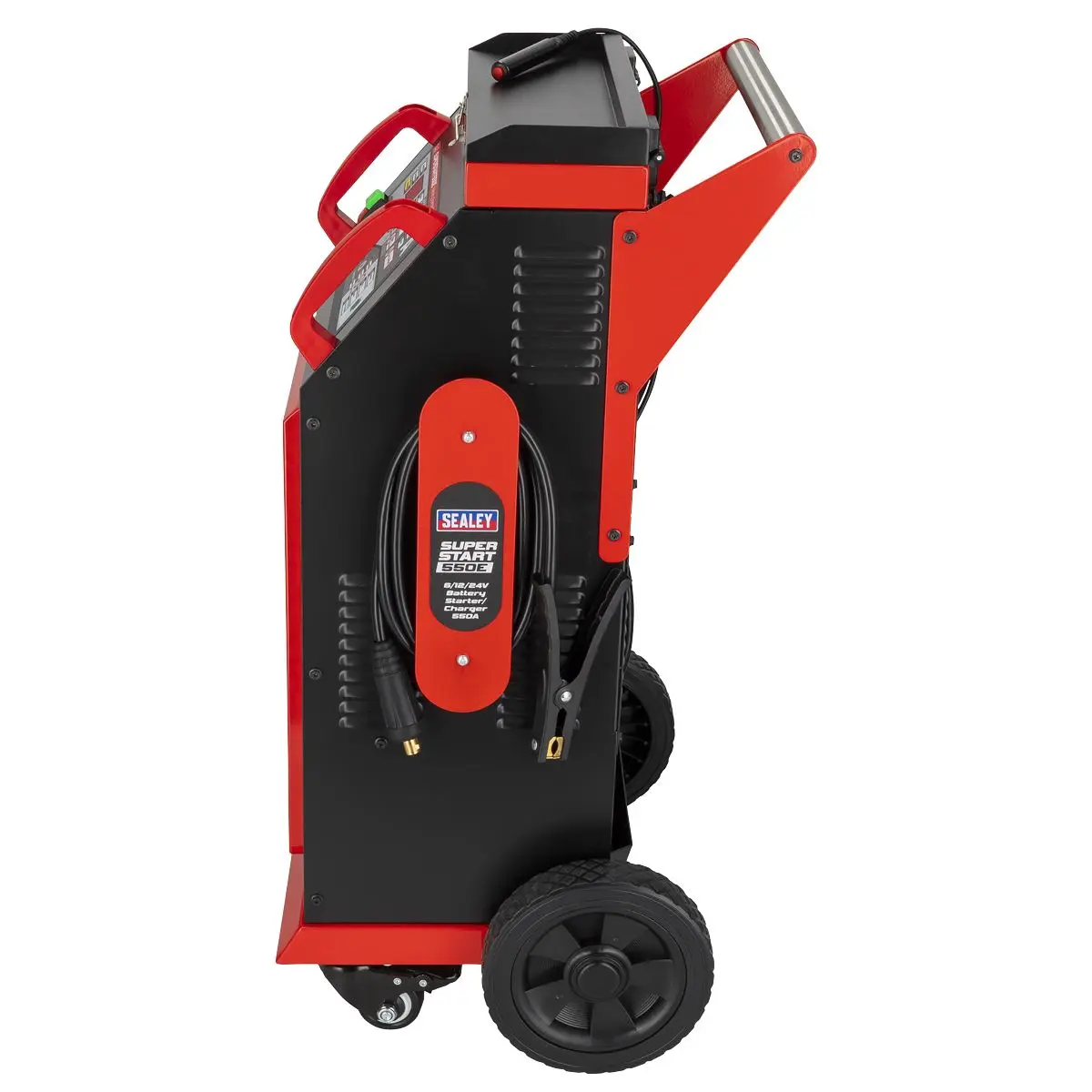 Sealey 6/12/24V Battery Starter/Charger 550A - Image 5