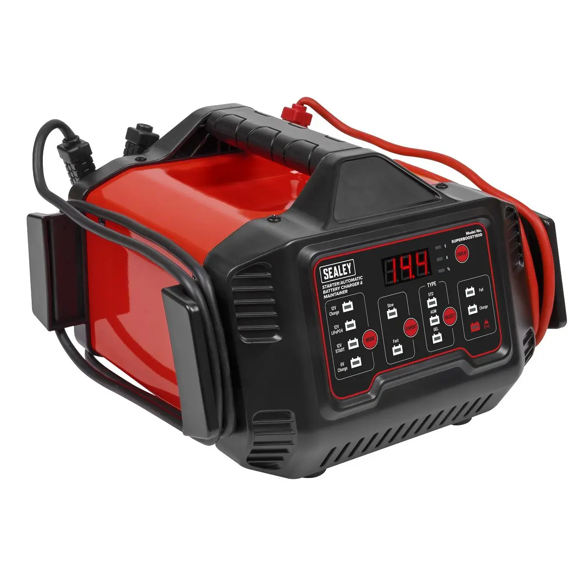 Sealey 6/12V 150A Starter/15A Automatic Battery Charger & Maintainer