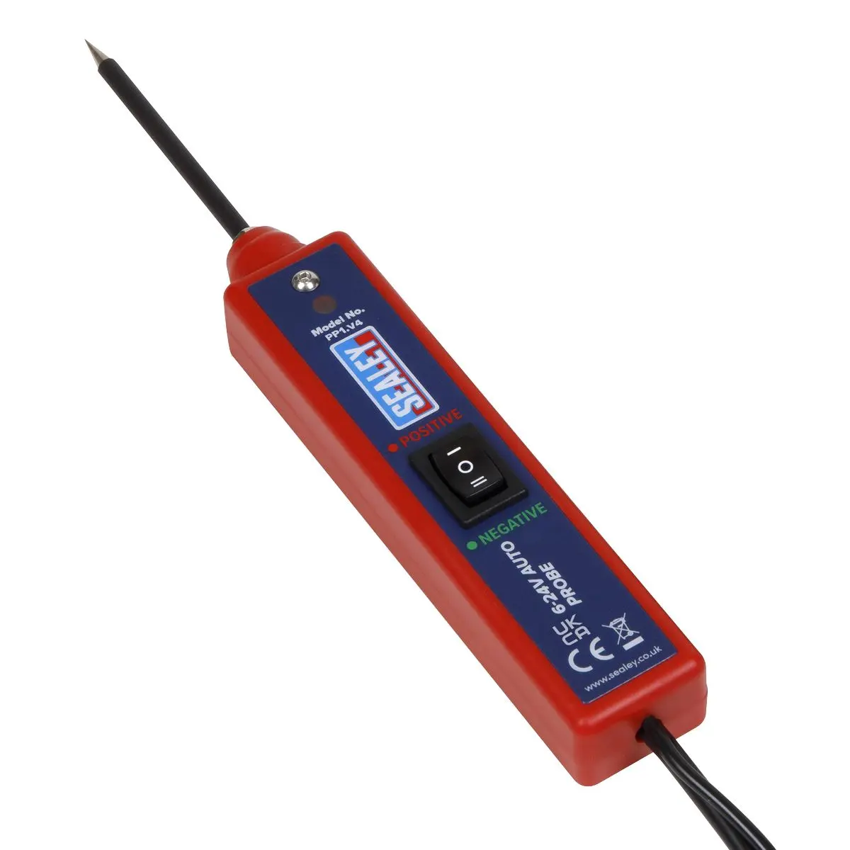 Sealey 6-24V Auto Probe Mechanic Garage Electrician Vehicle Circuit Tester Power - Image 2