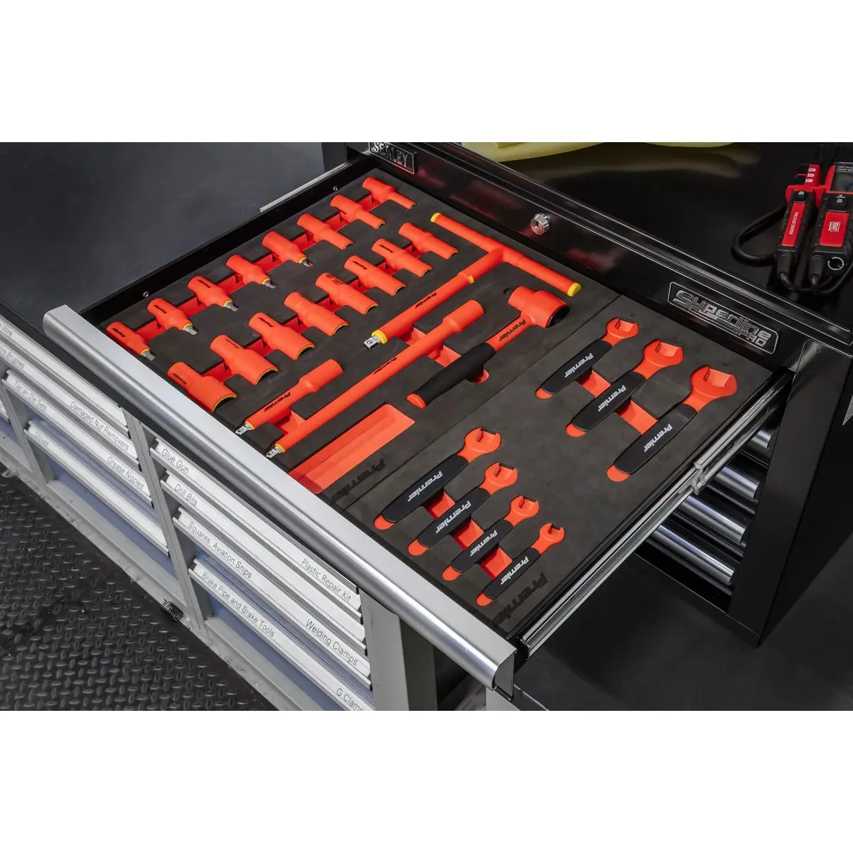 Sealey 63pc Insulated Tool Kit with 5 Drawer Topchest - Image 12