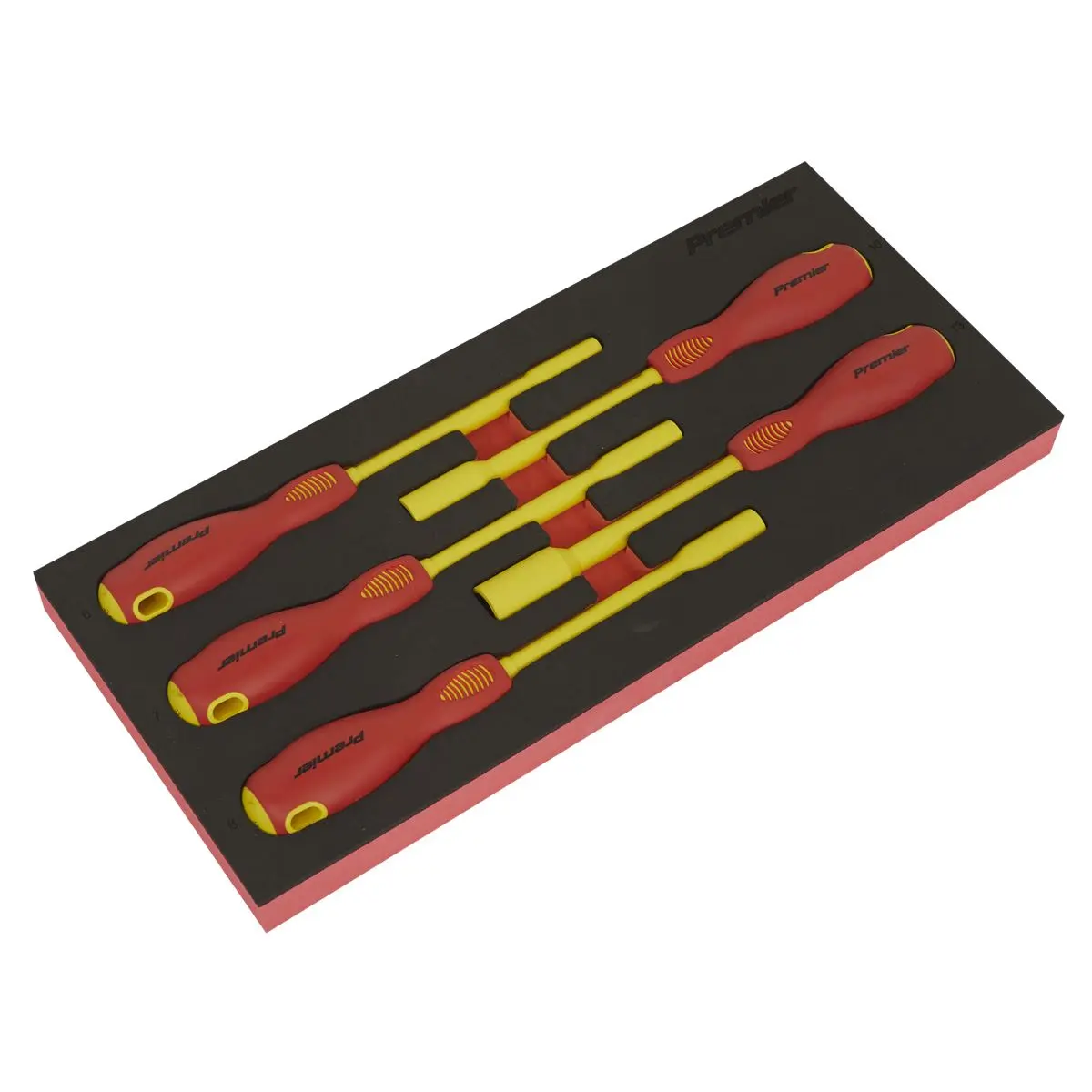 Sealey 63pc Insulated Tool Kit with 7 Drawer Rollcab - Image 4