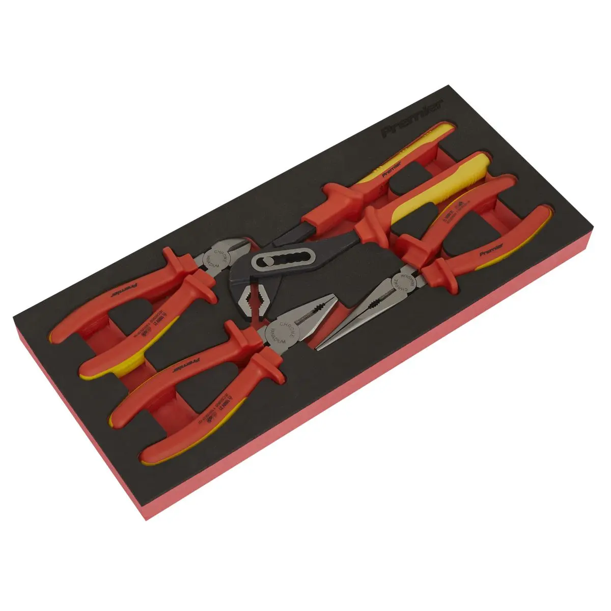 Sealey 63pc Insulated Tool Kit with 7 Drawer Rollcab - Image 5